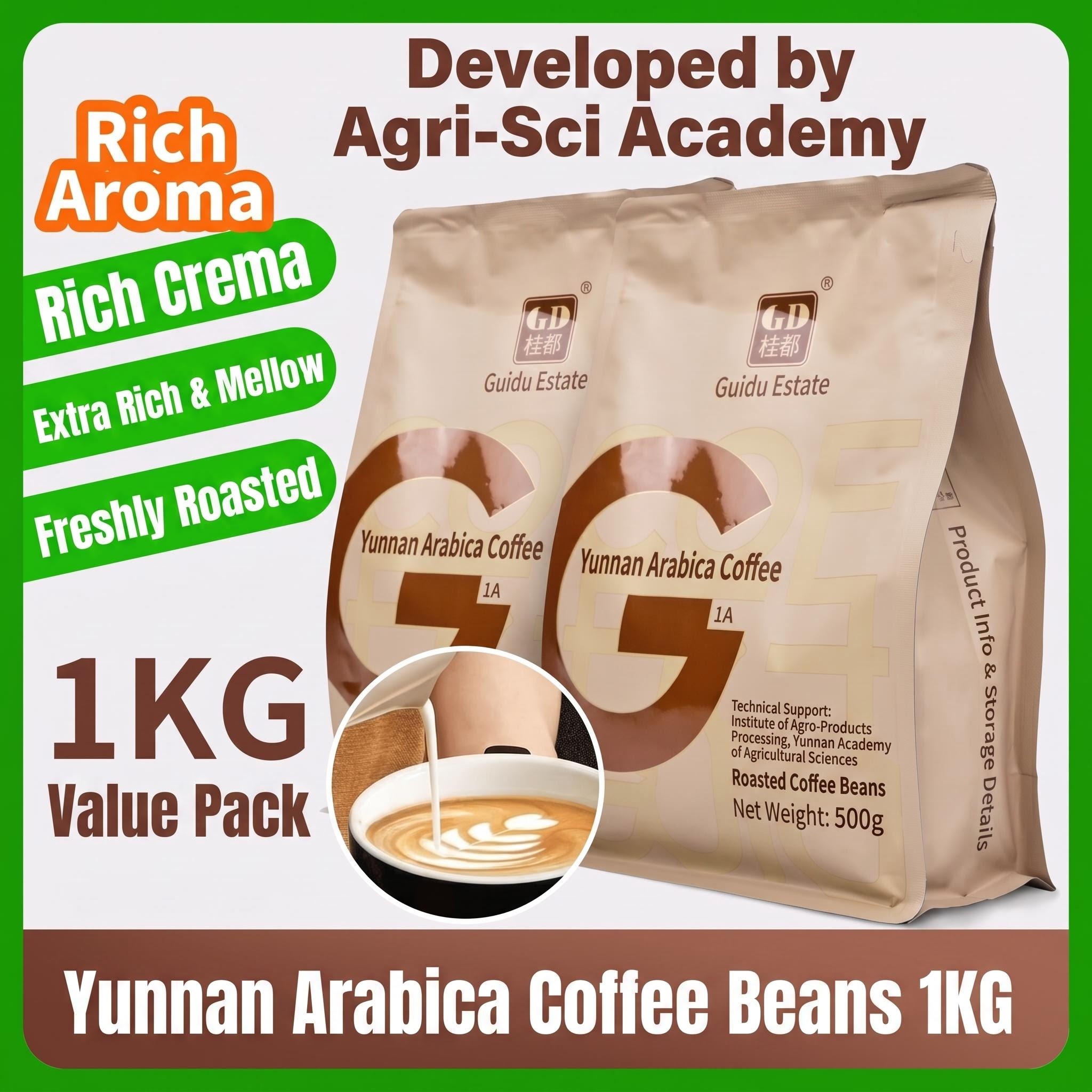 Medium and Deep Roasted American Hand Grind Coffee